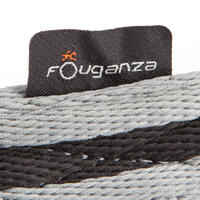 Soft Horse and Pony Curb Strap - Black and Grey