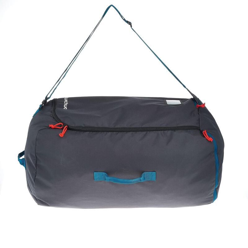 Funda Bolsa De Transporte Avión De Trekking Viaje Mochila de 40 a 90 Litros Gris