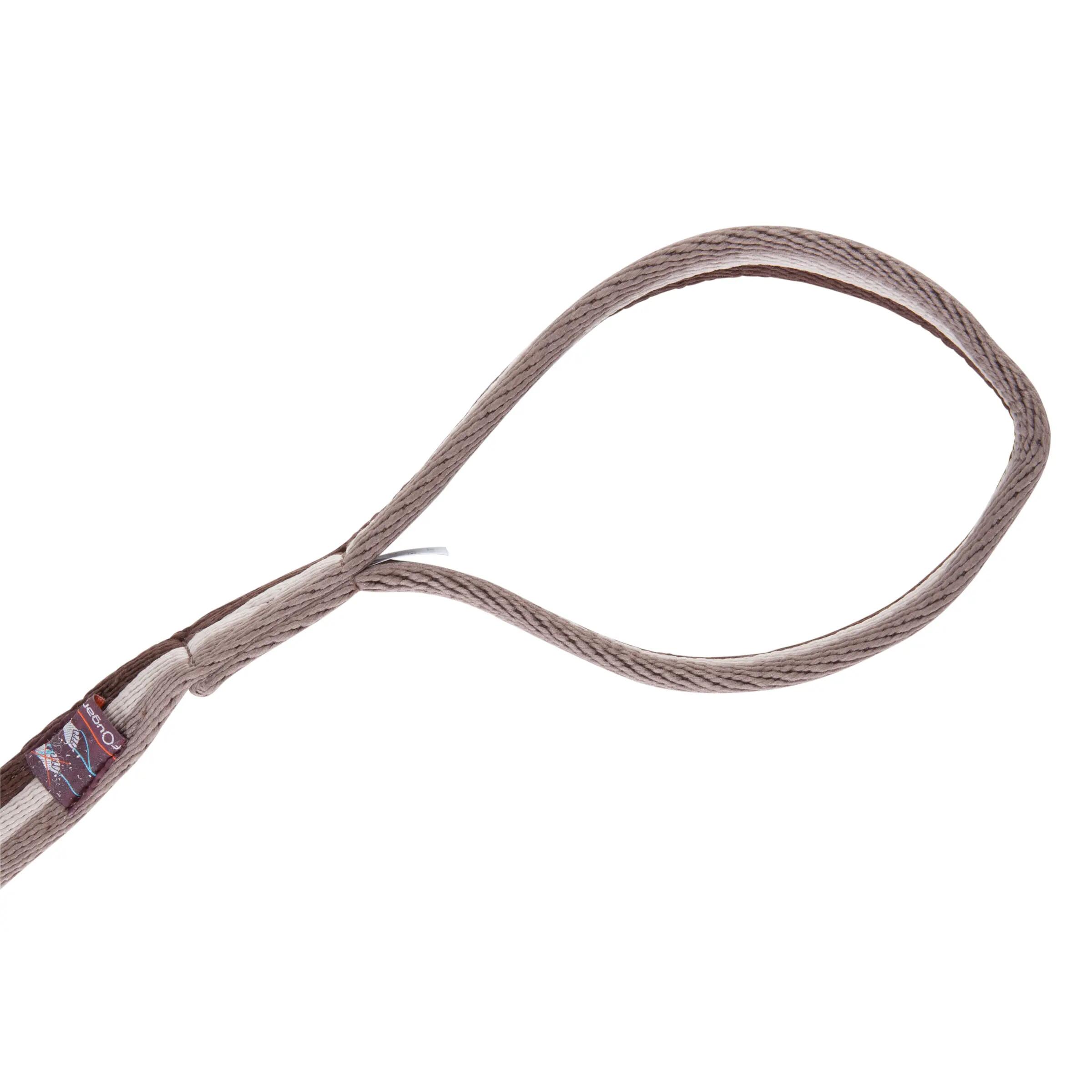 Soft Horse Riding Leadrope 2.2m - Brown/Beige 6/7