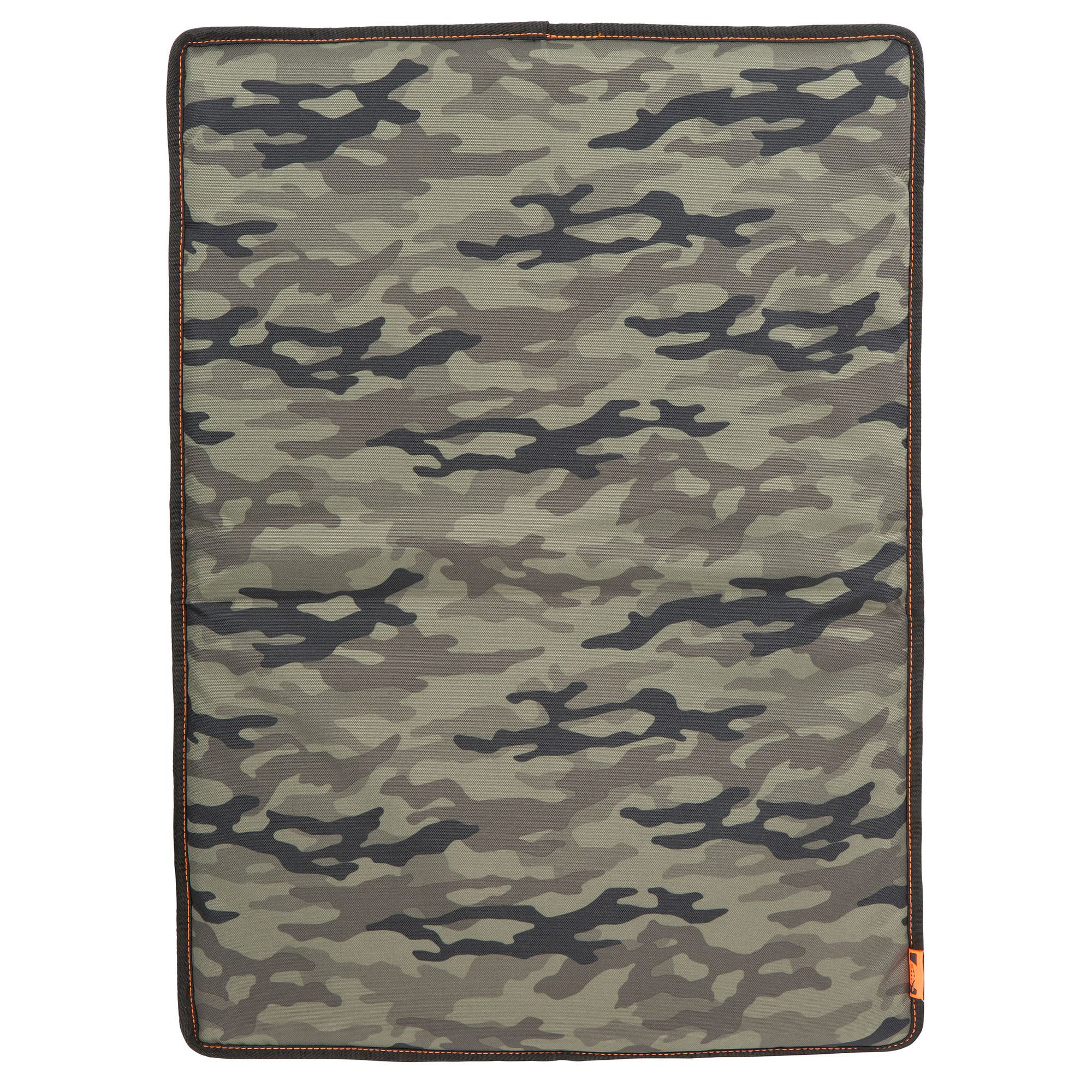 Tapis chien épaisseur 2cm camo vert 100 - Chasse - Solognac- Clubs - Entreprises - Collectivités - Associations
