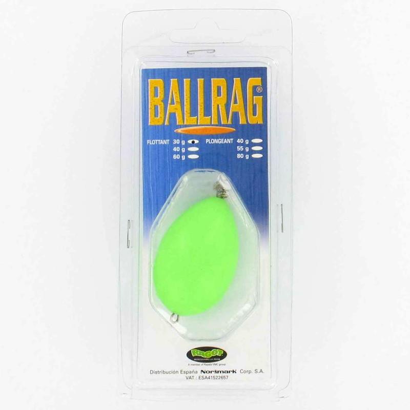 BALLRAG fluoreszkáló vízigolyó tengeri horgászathoz, 30 g 
