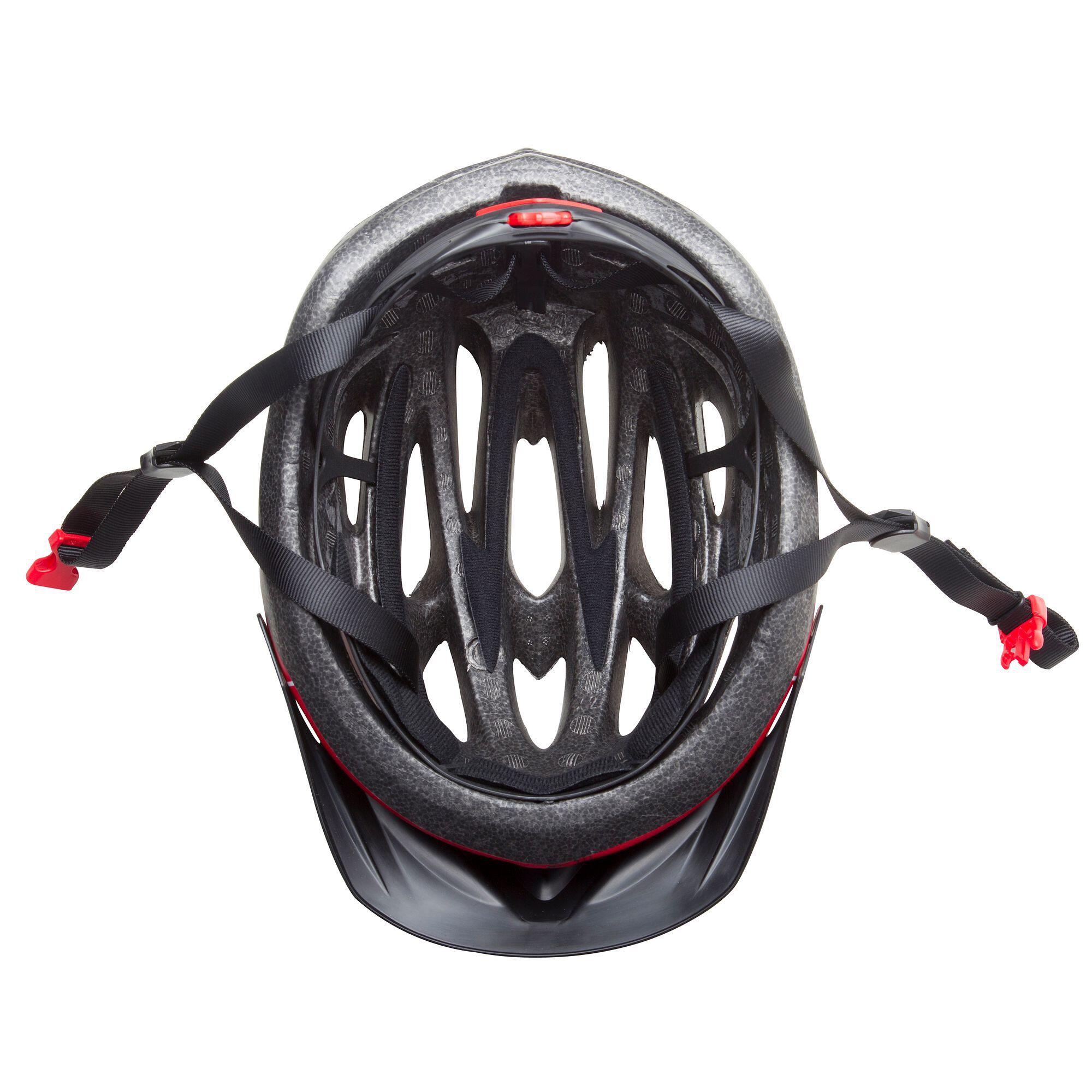 Crossfire Cycling Helmet - Red 5/10