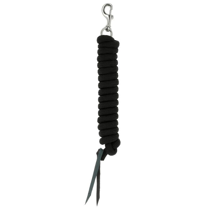 Kit capezza e longhina equitazione pony e cavallo WHISPERER nero