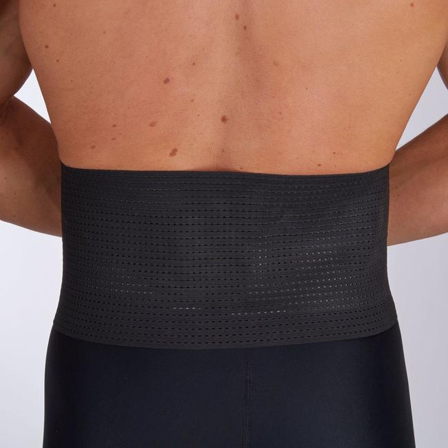 Soft 100 Men's/Women's Supportive Lumbar Brace Black