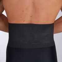 Soft 100 Men's/Women's Supportive Lumbar Brace - Black