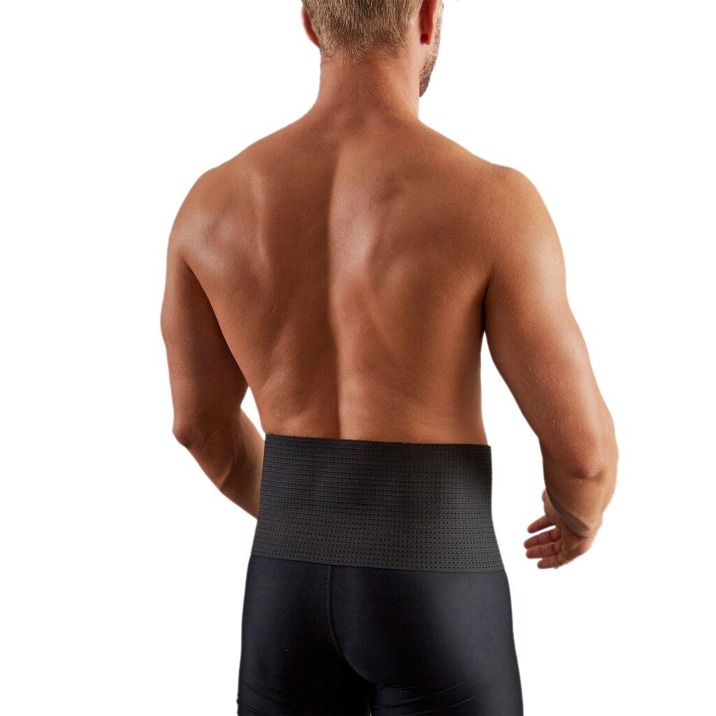 Soft 100 Men's/Women's Supportive Lumbar Brace - Black