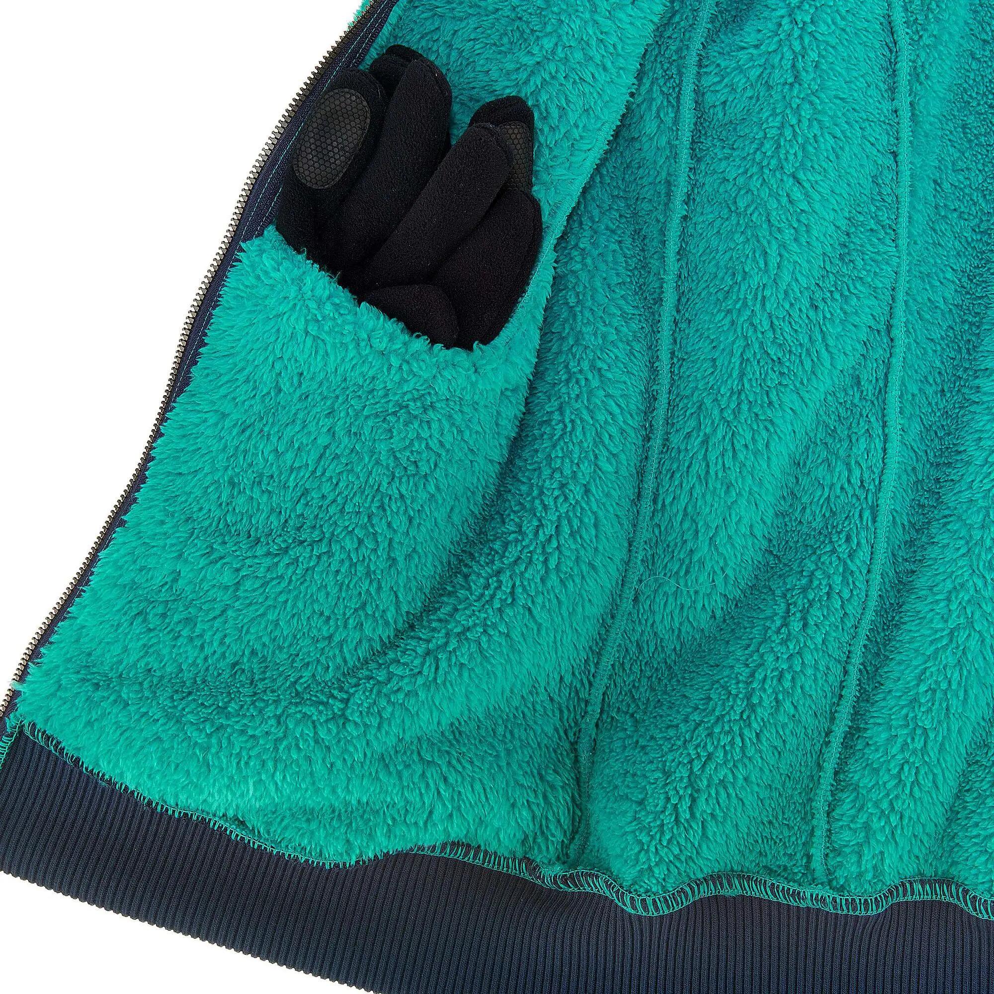 Arpenaz 700 women's hiking pullover - green 11/19