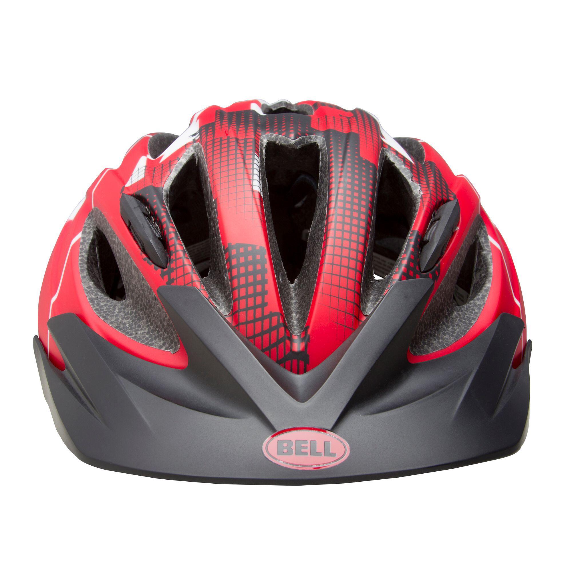 Crossfire Cycling Helmet - Red 3/10