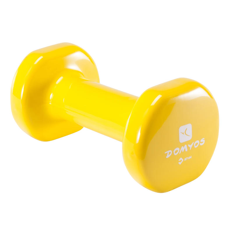 Pilates Toning Dumbbells Twin Pack 2 Kg Domyos By Decathlon
