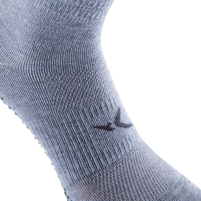 NonSlip Pilates & Gentle Gym Socks Grey