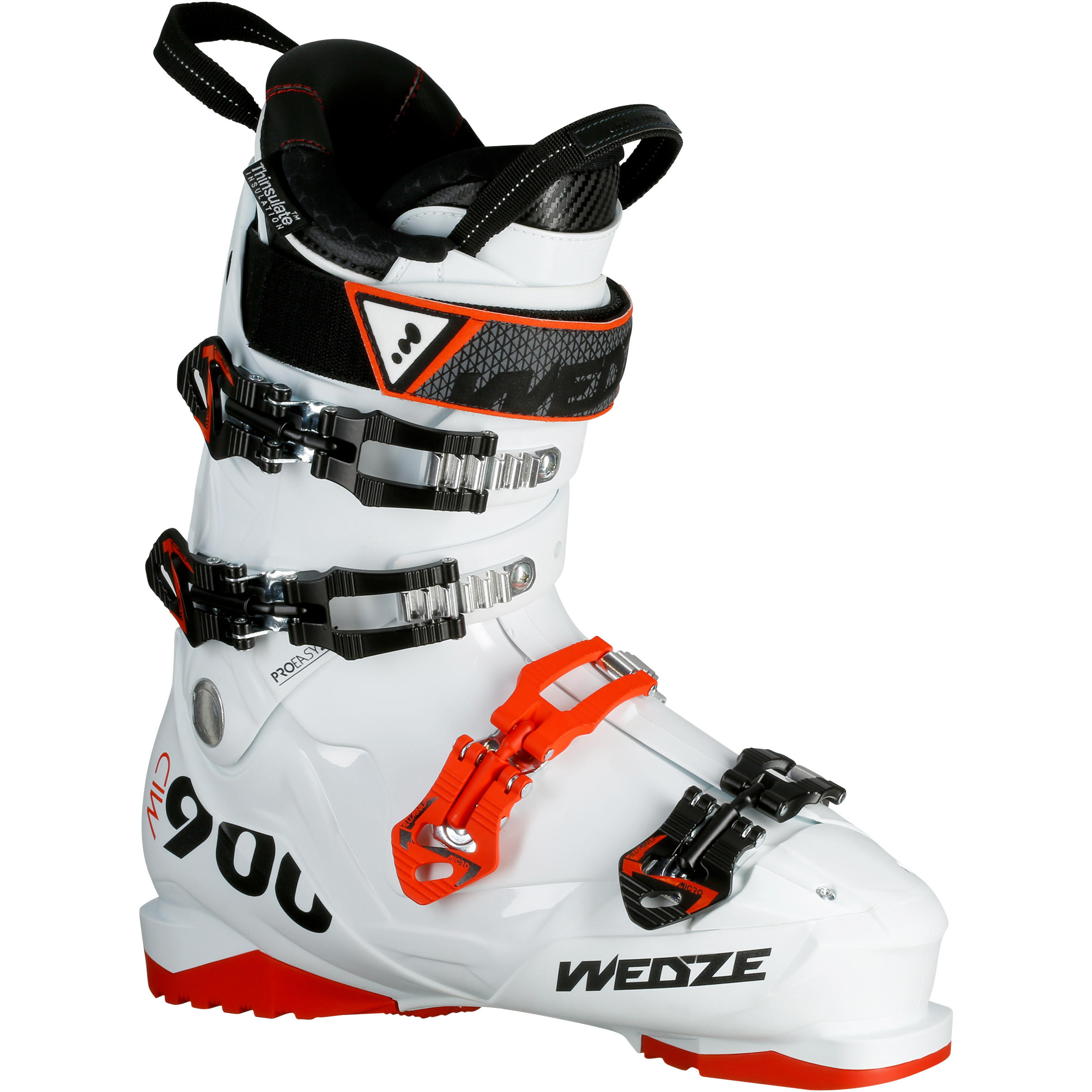 Wedze Ski Homme Mid 900 Blanches