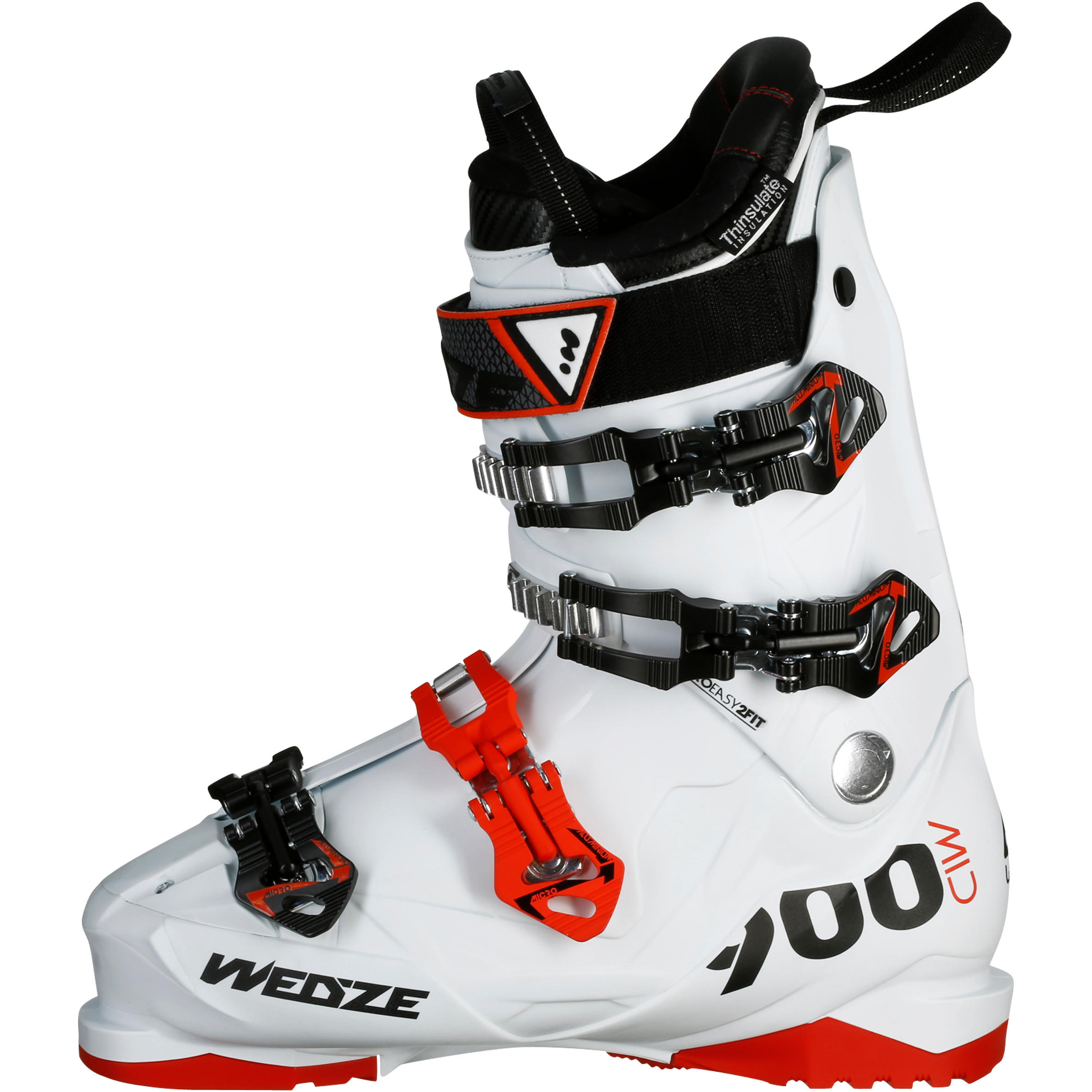 MID 900 MEN'S SKI BOOTS - WHITE 11/15