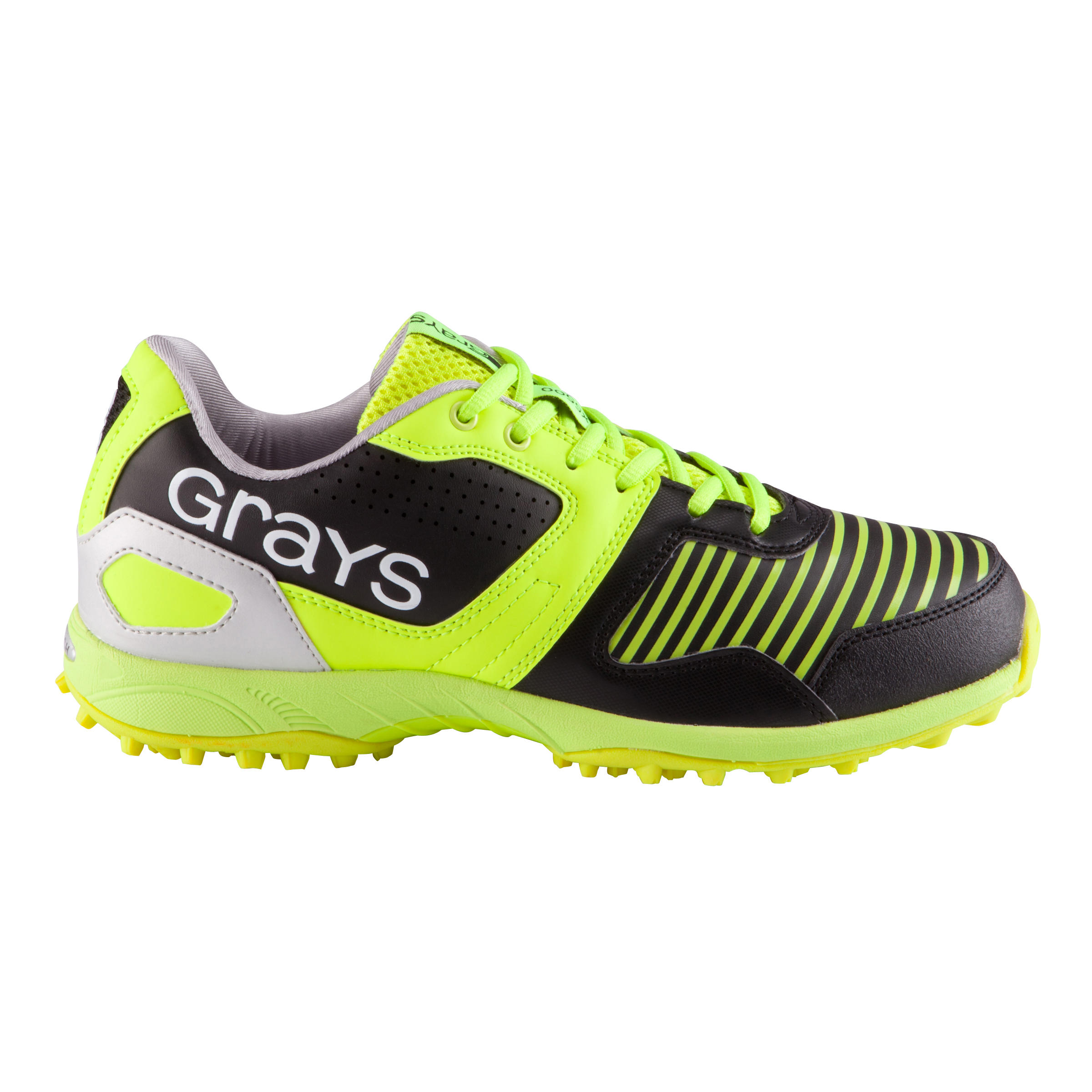 GX5500 Adult Field Hockey Shoes - Black/Yellow 2/15