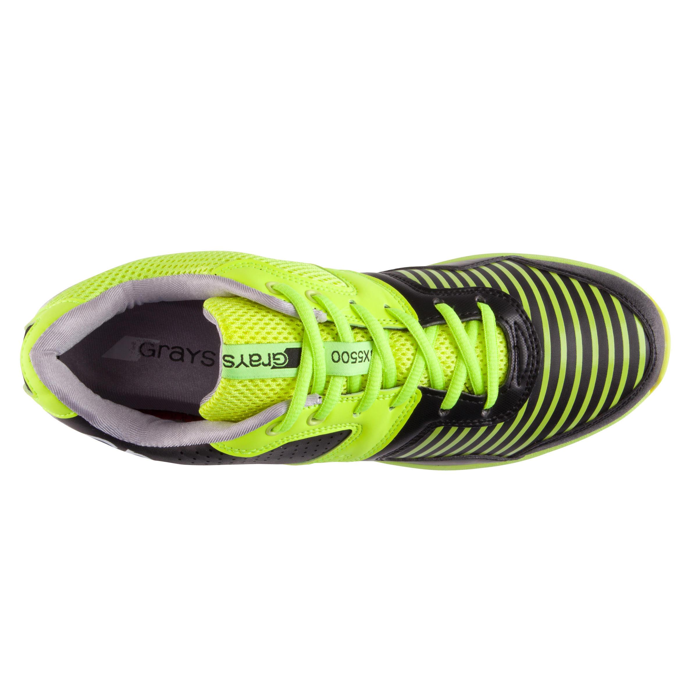 GX5500 Adult Field Hockey Shoes - Black/Yellow 6/15