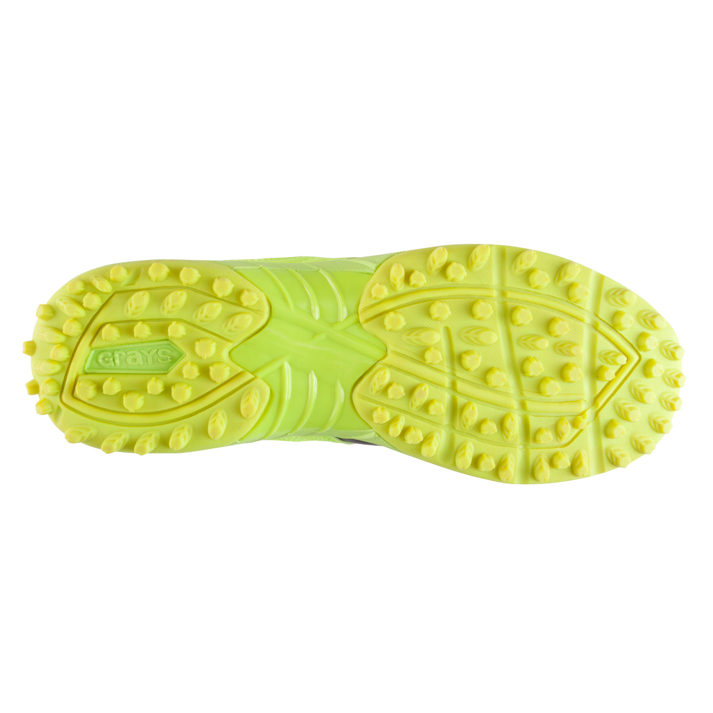 GX5500 Adult Field Hockey Shoes - Black/Yellow 7/15