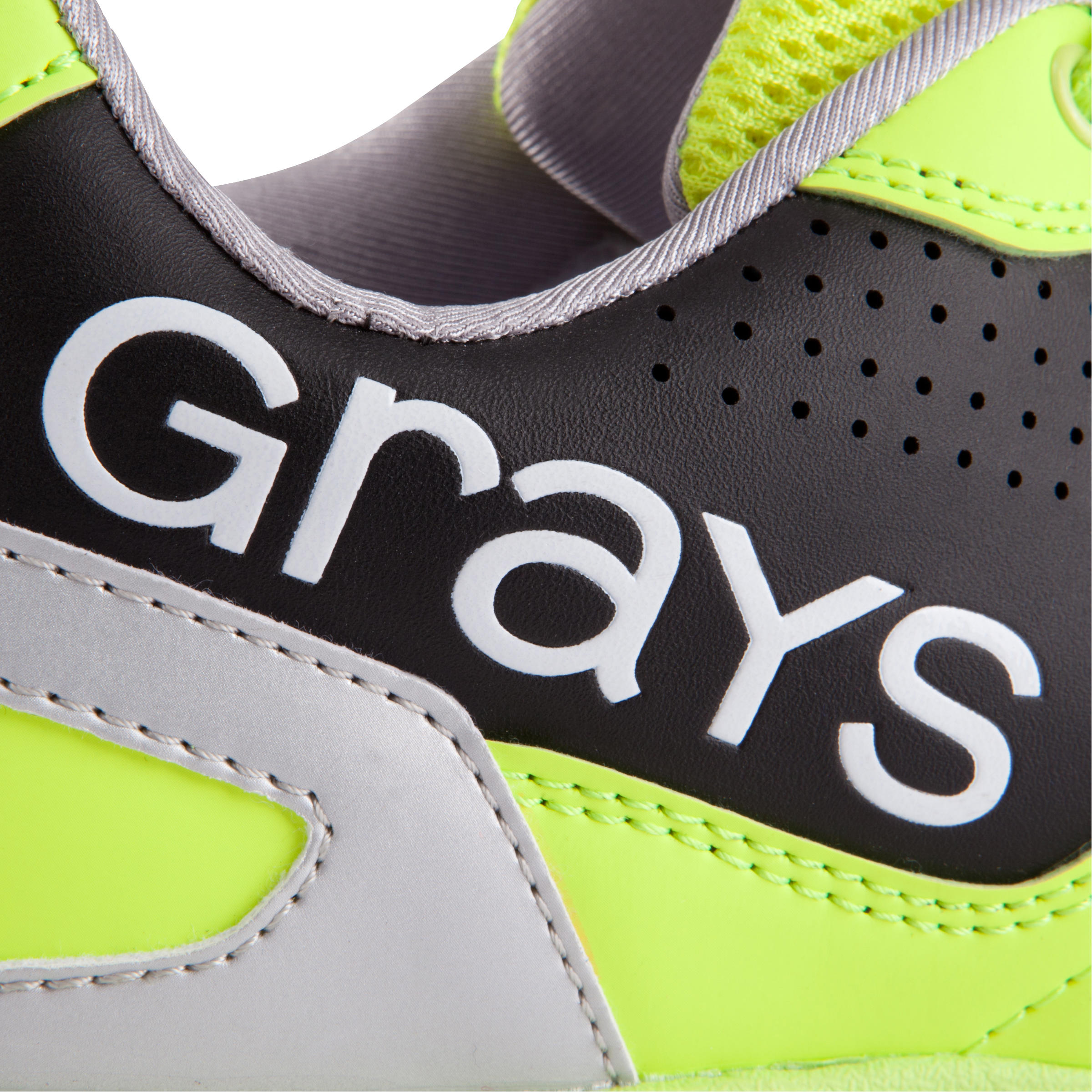 GX5500 Adult Field Hockey Shoes - Black/Yellow 10/15