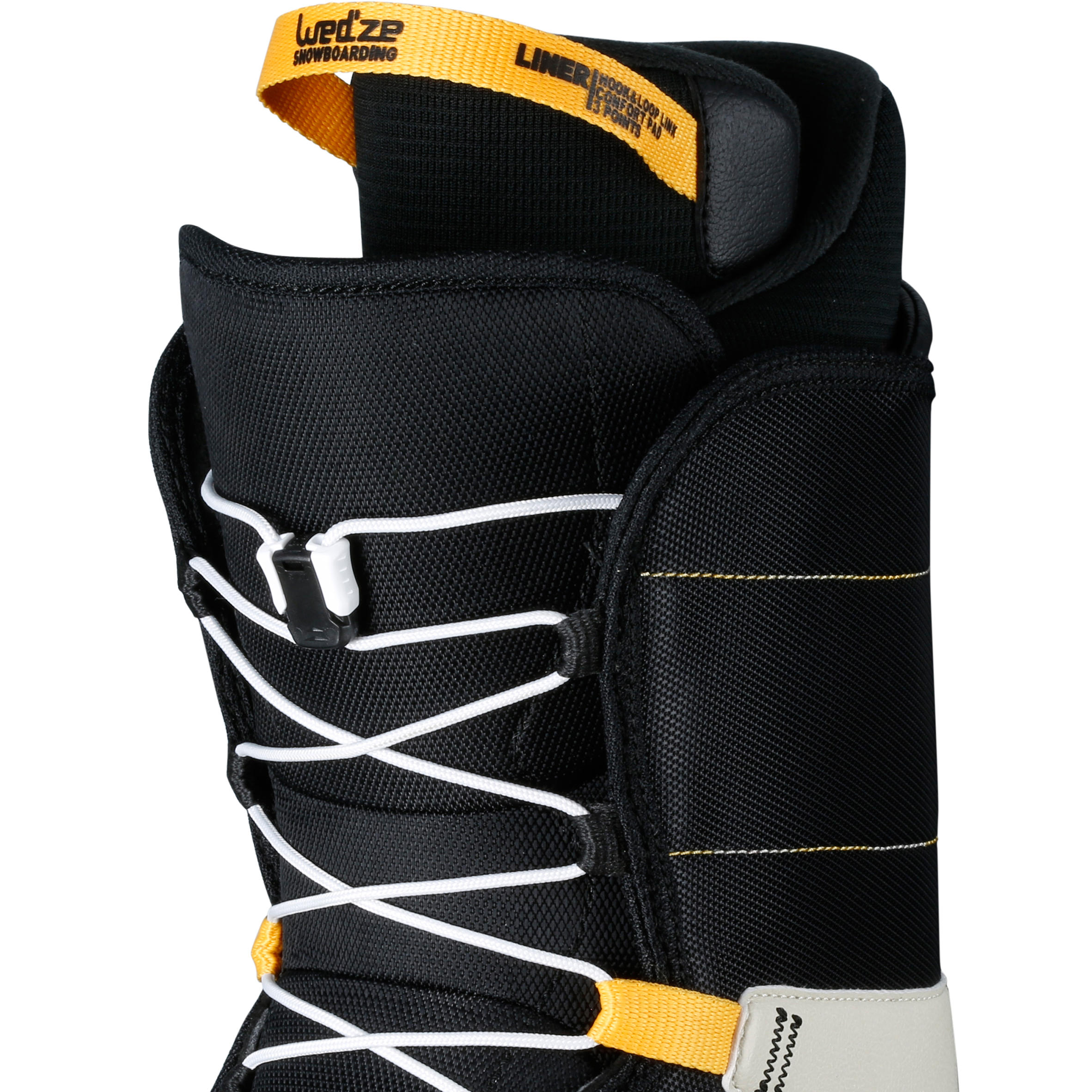 Boots snowboard enfant BOOGEY 300 Youth noire 6/17