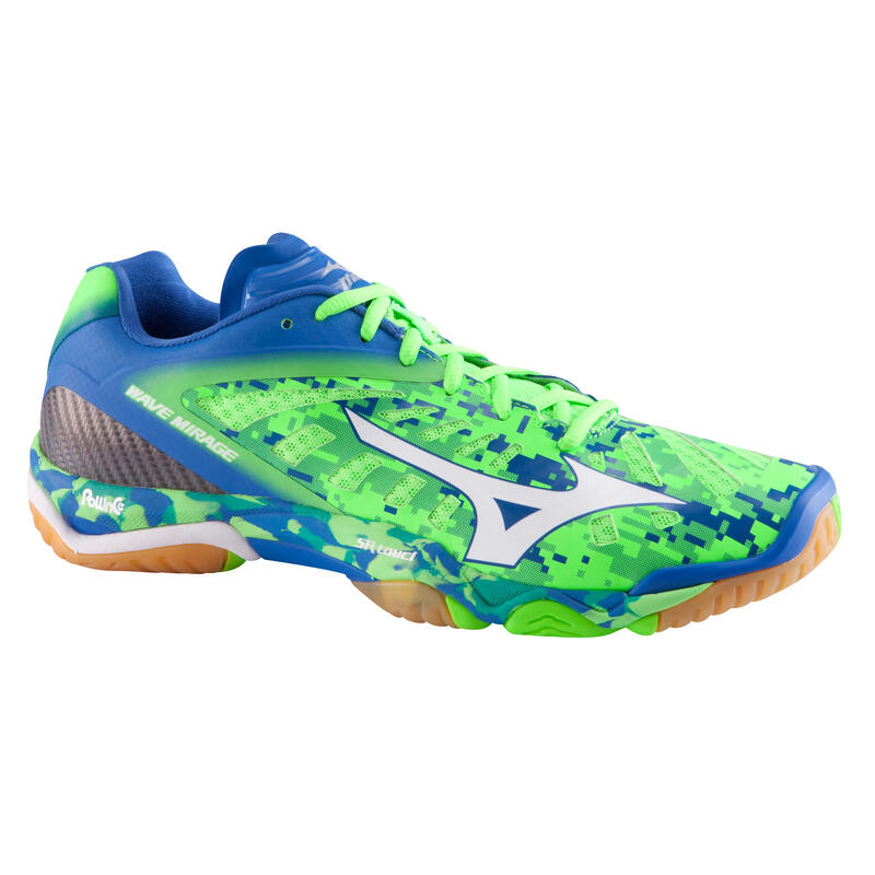 Házenkářské boty Wave Mirage zeleno-modré