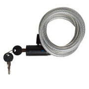 Cycle lock - Cable 100 with key - Grey
