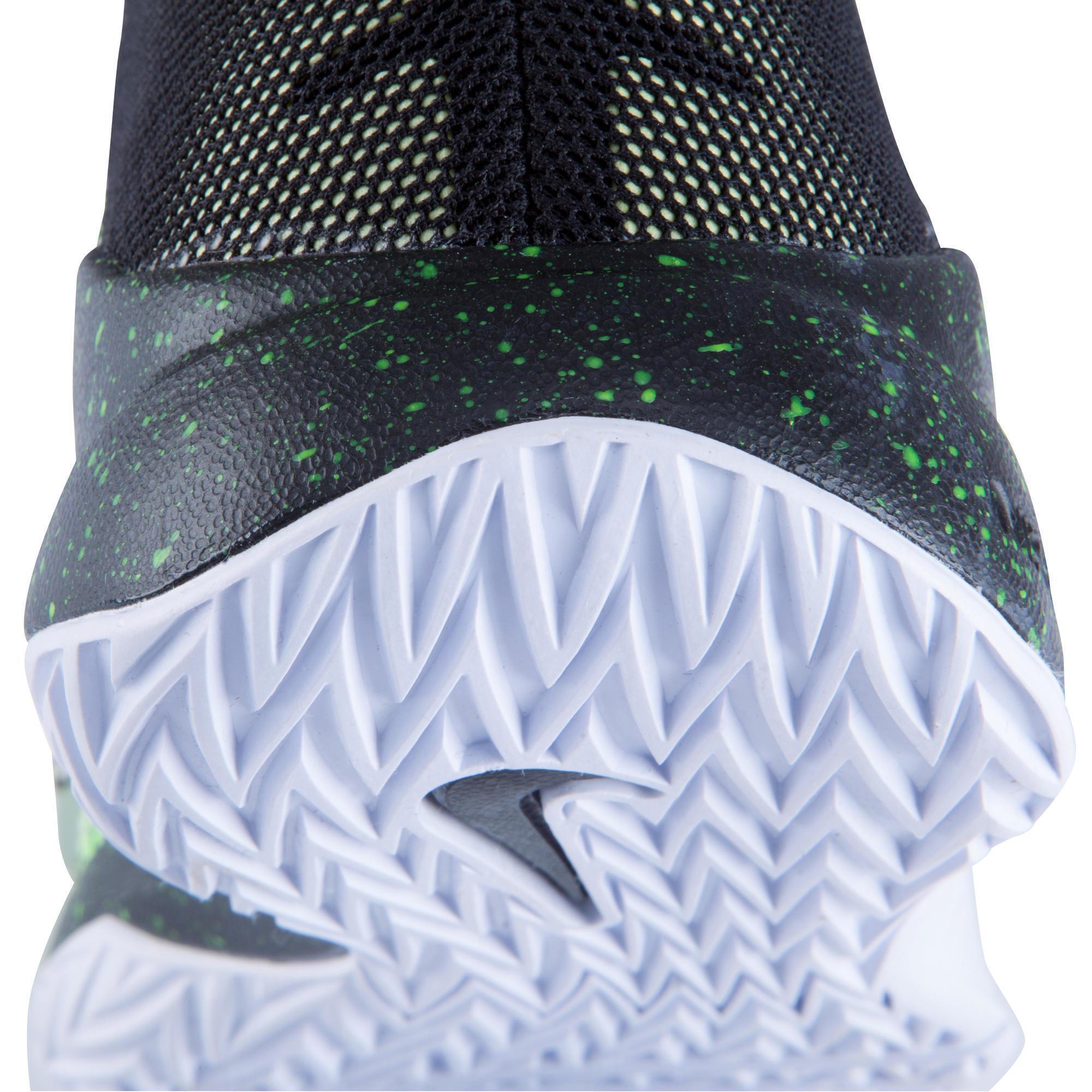 Zoom Ascention Kids Basketball Shoe Yellow NIKE Decathlon