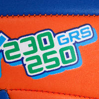 V100 Soft Volleyball for 10-14 Year-Olds 230-250 g - Orange/Blue