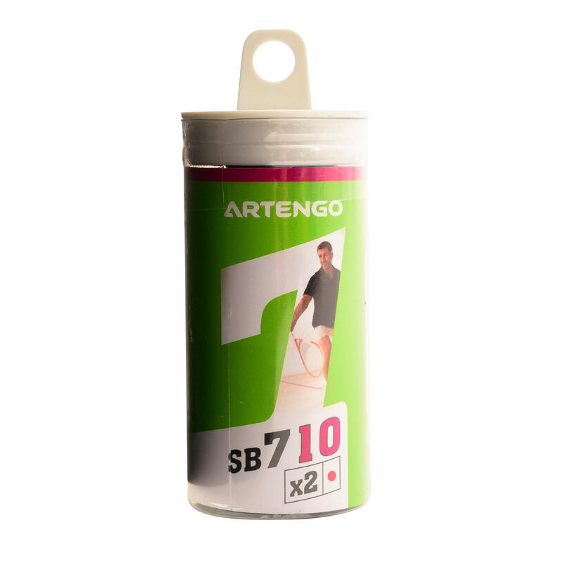 BALLES DE SQUASH PERFLY SB 560 POINT ROUGE x2