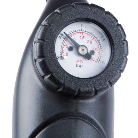 Dual Action Ball Pump & Pressure Gauge with Hose