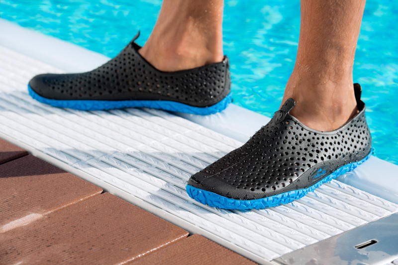 Zapatos acuáticos para aquagym aquafitness AQUADOTS negro azul Zapatos acuáticos para aquagym aquafitness AQUADOTS negro azul