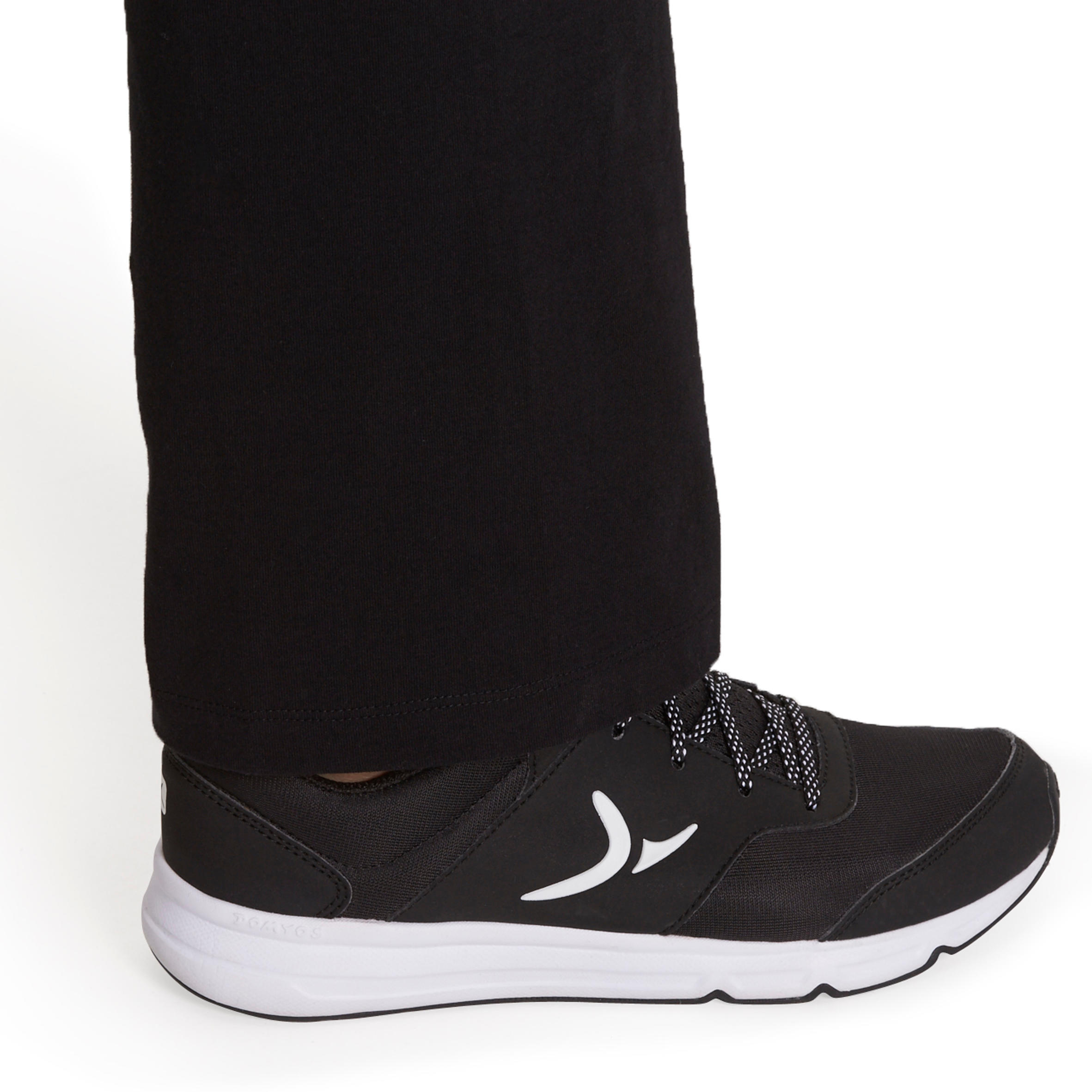 Fit+ 500 Women's Regular Gym & Pilates Leggings - Black 9/13
