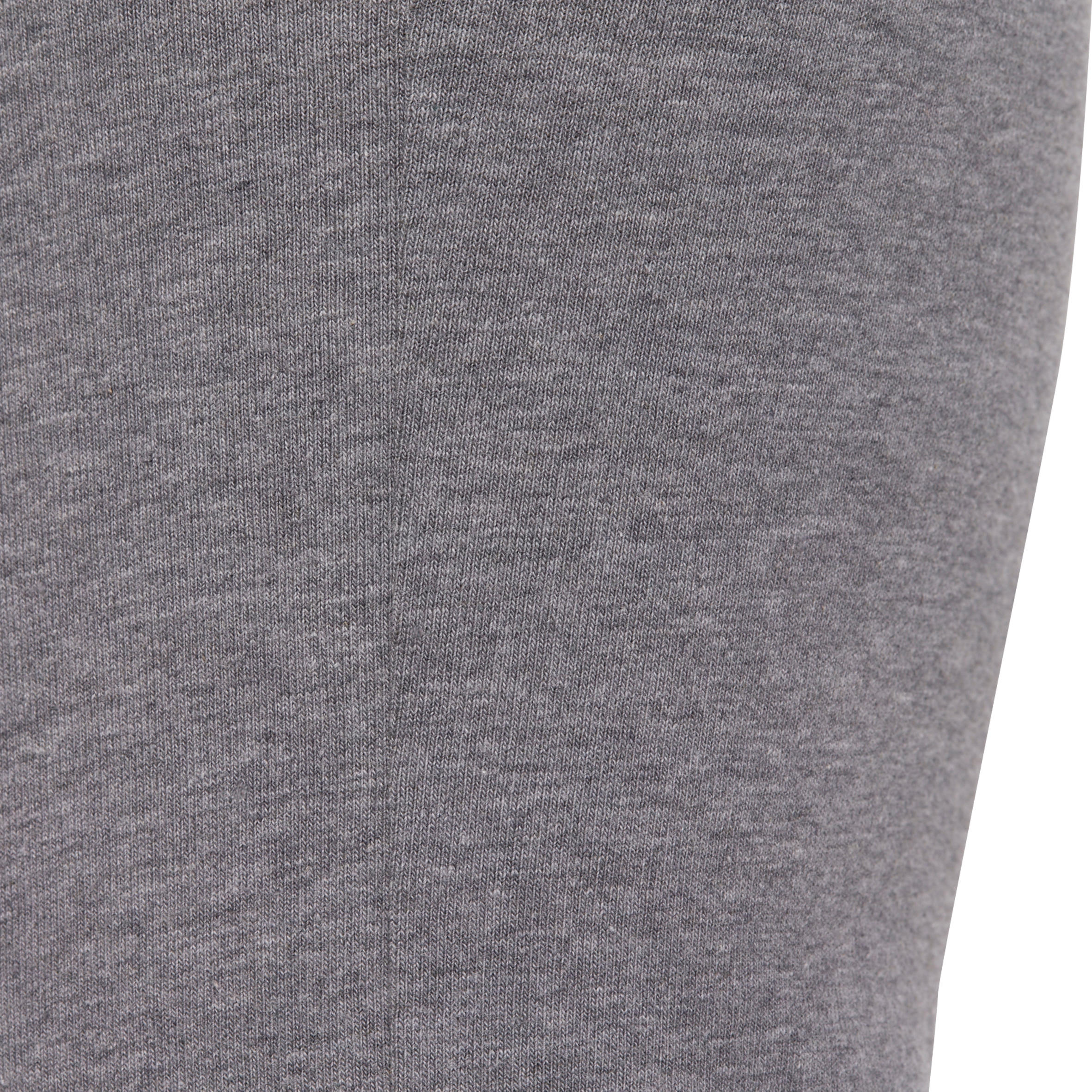 Fit+ 500 Women's Regular-Fit Gym & Pilates Leggings - Mid Heathered Grey 9/13