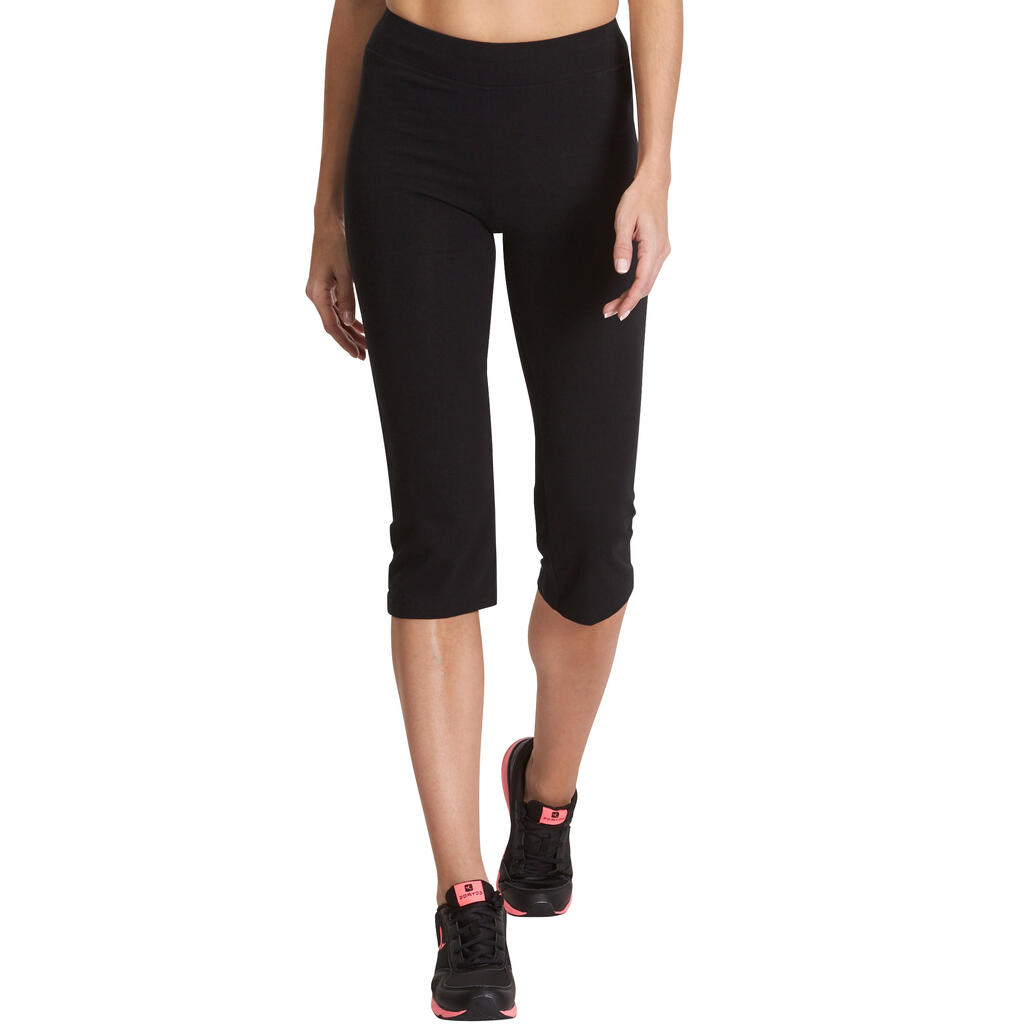 CALZAS DEPORTIVAS MUJER FIT500 NEGRO