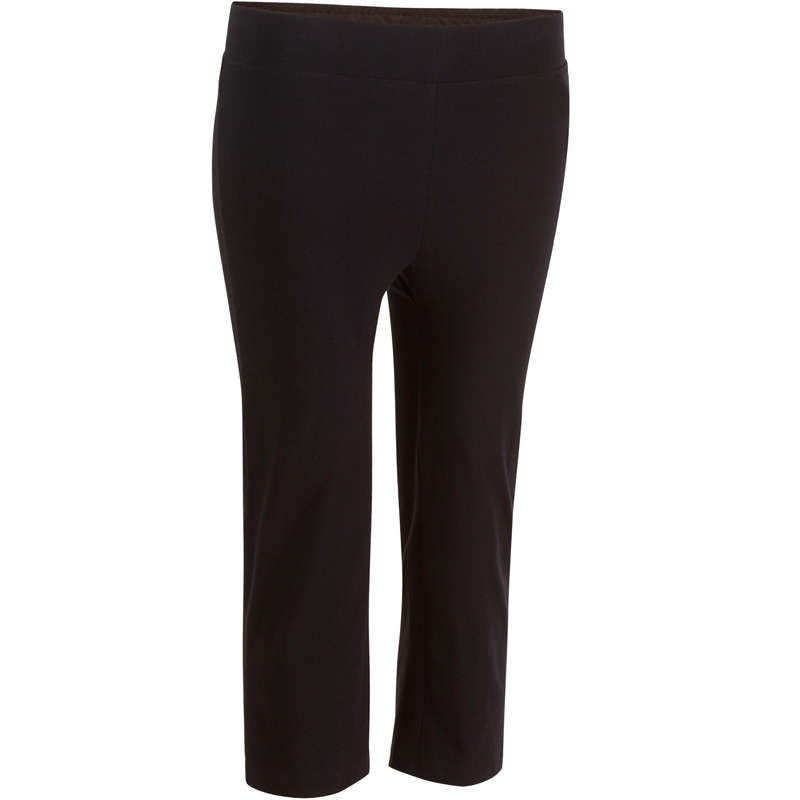 WOMAN T SHIRT LEGGING SHORT Fitness and Gym - Fit+ 500 Gym Cropped Bottoms DOMYOS - Gym Activewear