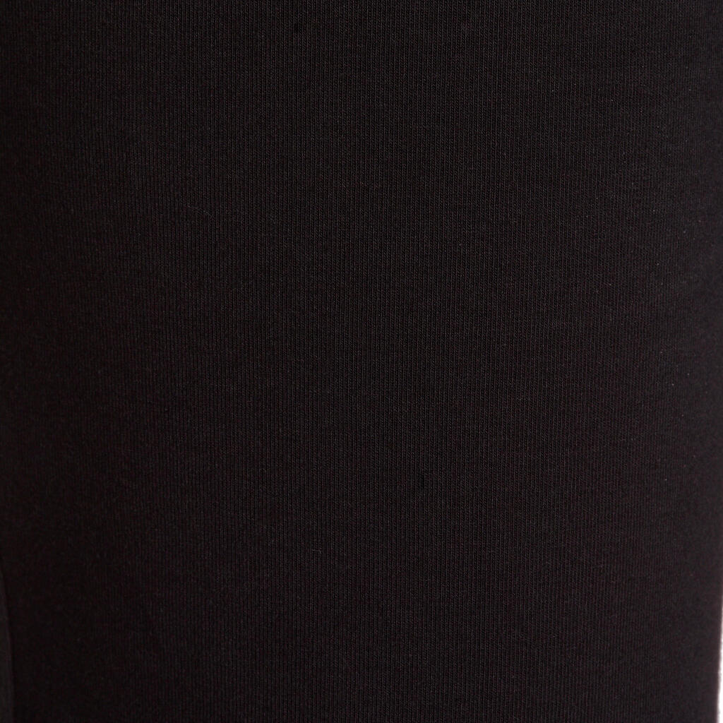Jogginghose 100 Regular Gym Stretching Damen schwarz