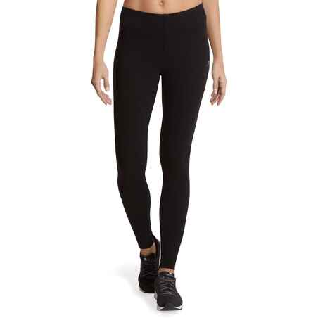 100 Salto Women's Slim-Fit Stretching Leggings - Black