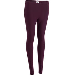 Legging FIT+ SALTO fitness femme bordeaux