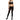 Quần legging tập Gym và Pilates Salto cho nữ - Đen