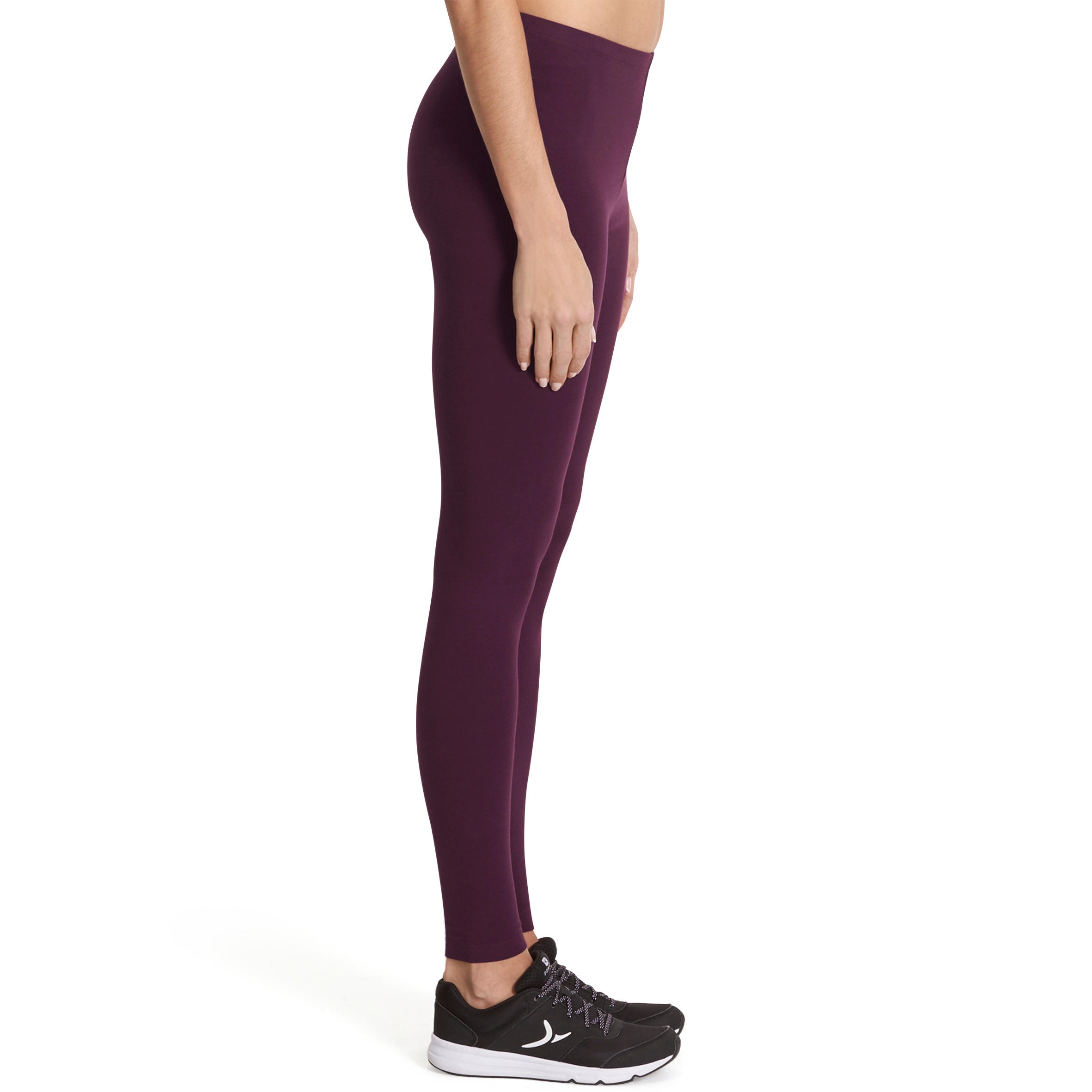 Fit+ Salto Women's Fitness Leggings - Burgundy 3/13