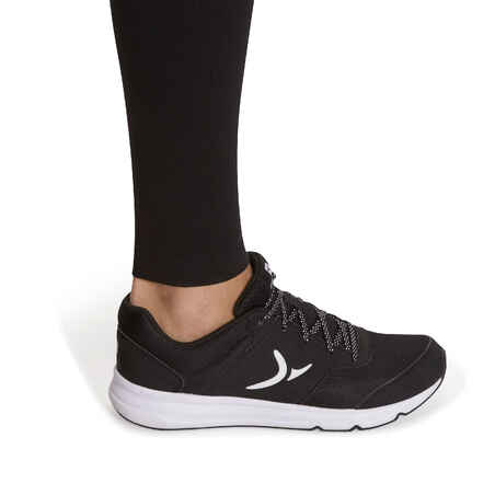 100 Salto Women's Slim-Fit Stretching Leggings - Black