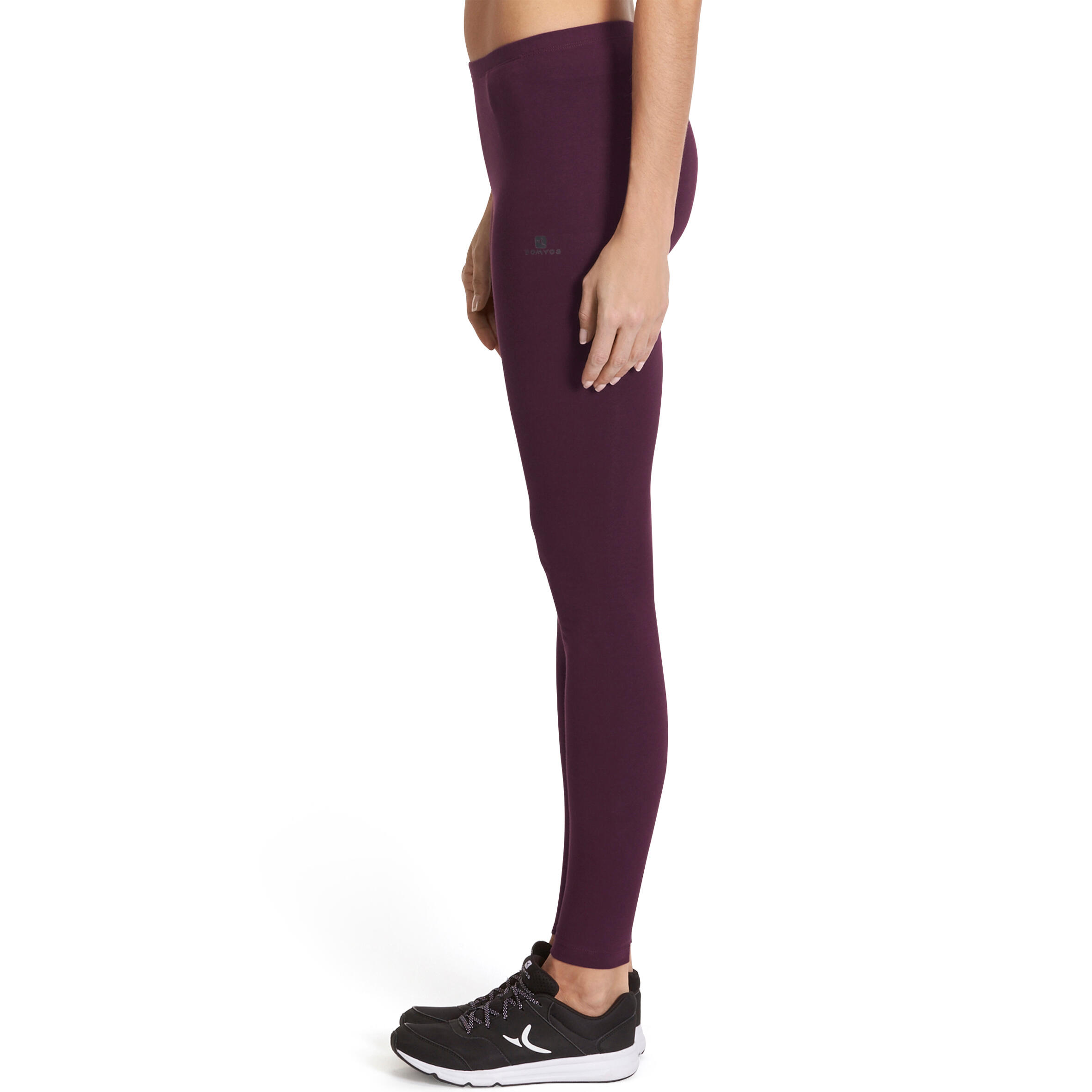 Fit+ Salto Women's Fitness Leggings - Burgundy 5/13