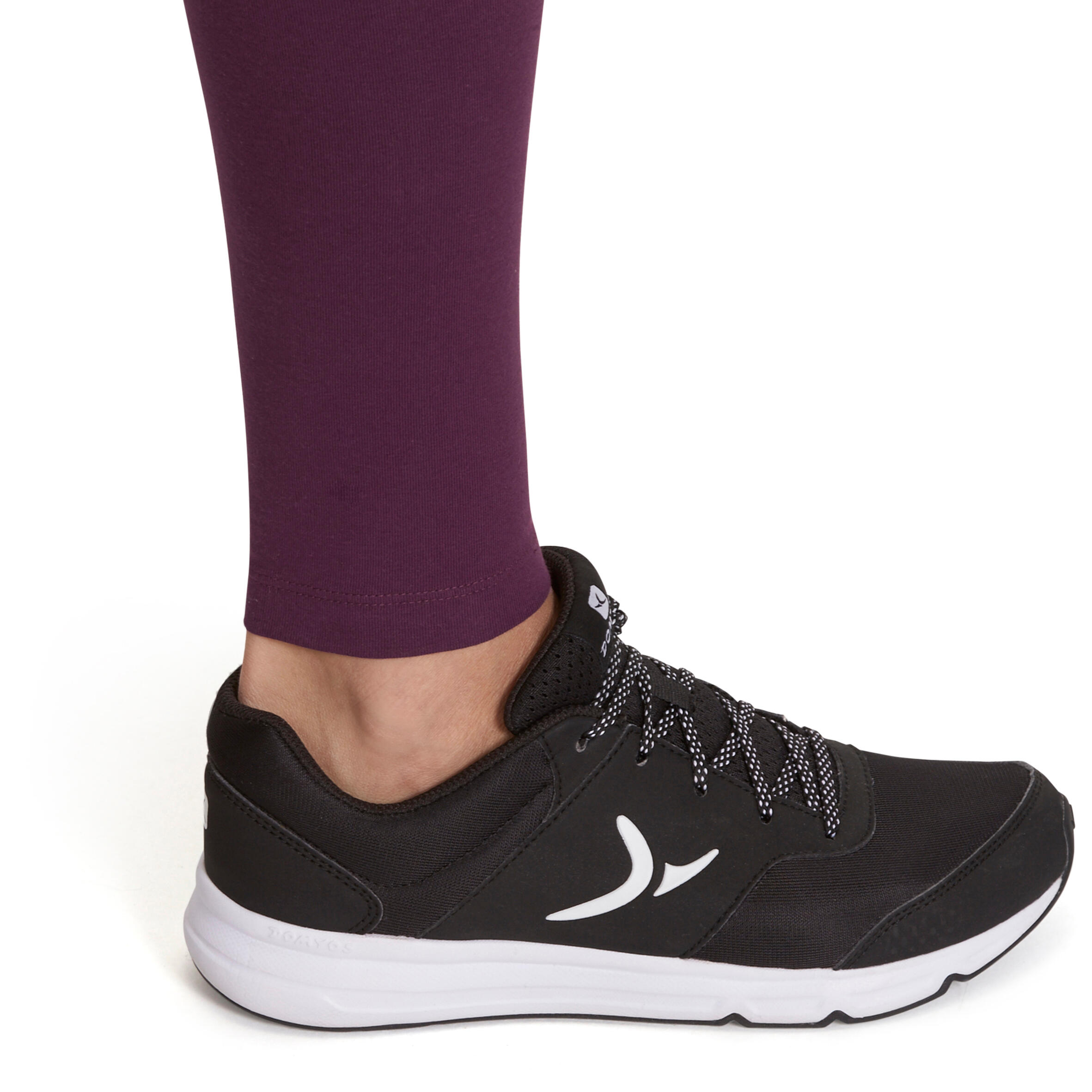 Fit+ Salto Women's Fitness Leggings - Burgundy 10/13
