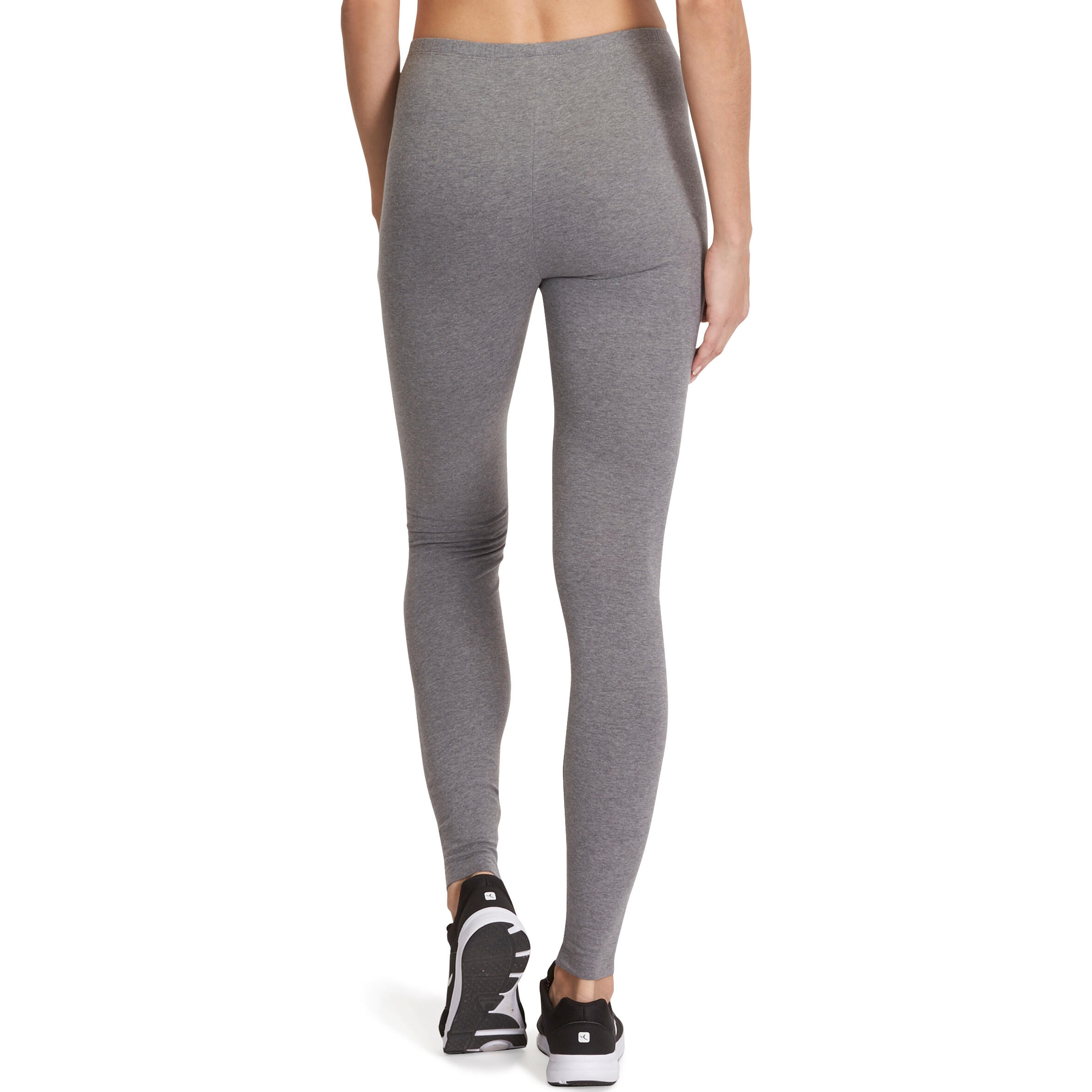 Salto Women's Gym and Pilates Leggings - Mottled Grey 4/12