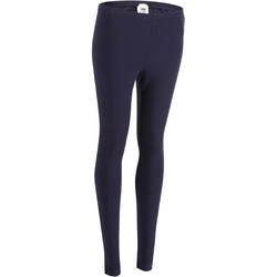 Legging Salto 100 slim Gym Stretching femme bleu marine