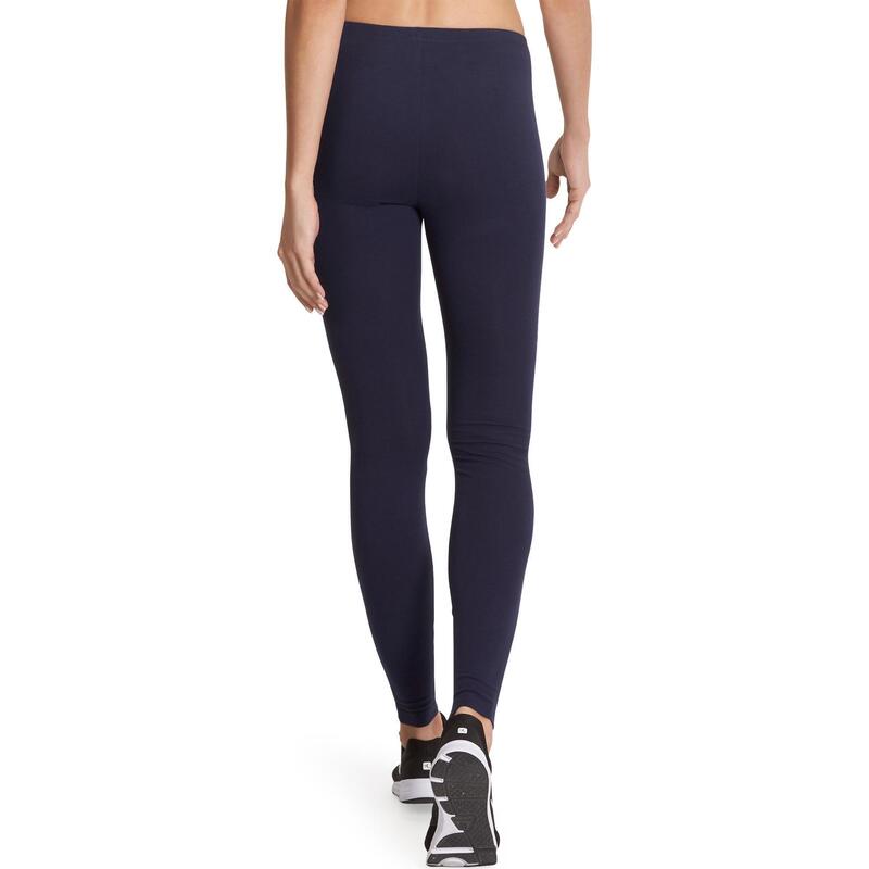 Legging Salto 100 slim Gym Stretching femme bleu marine