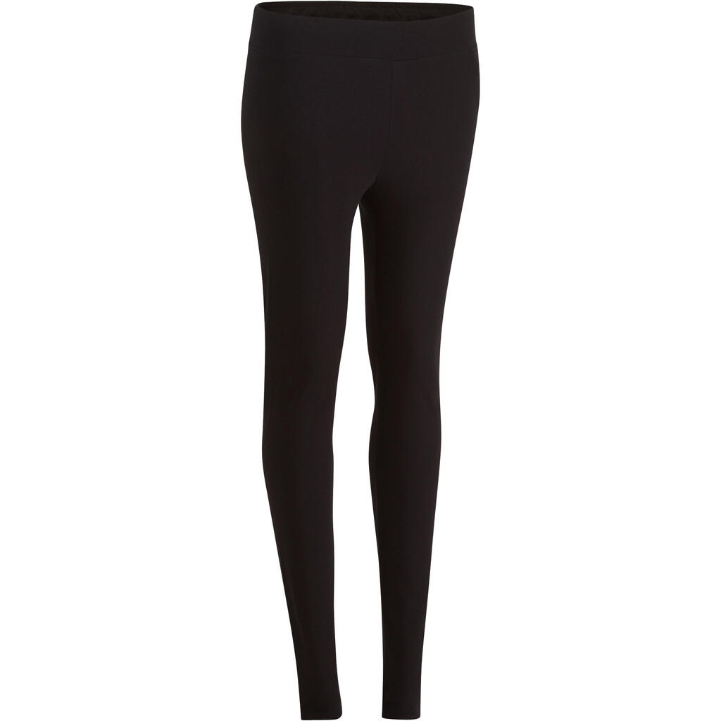 Legging FIT+ 500 slim Gym & Pilates femme noir