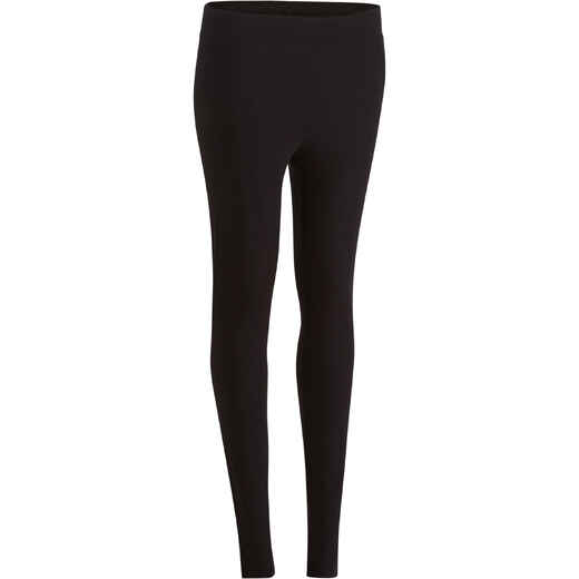 
      500 Women's Slim-Fit Gym & Pilates Leggings - Black
  