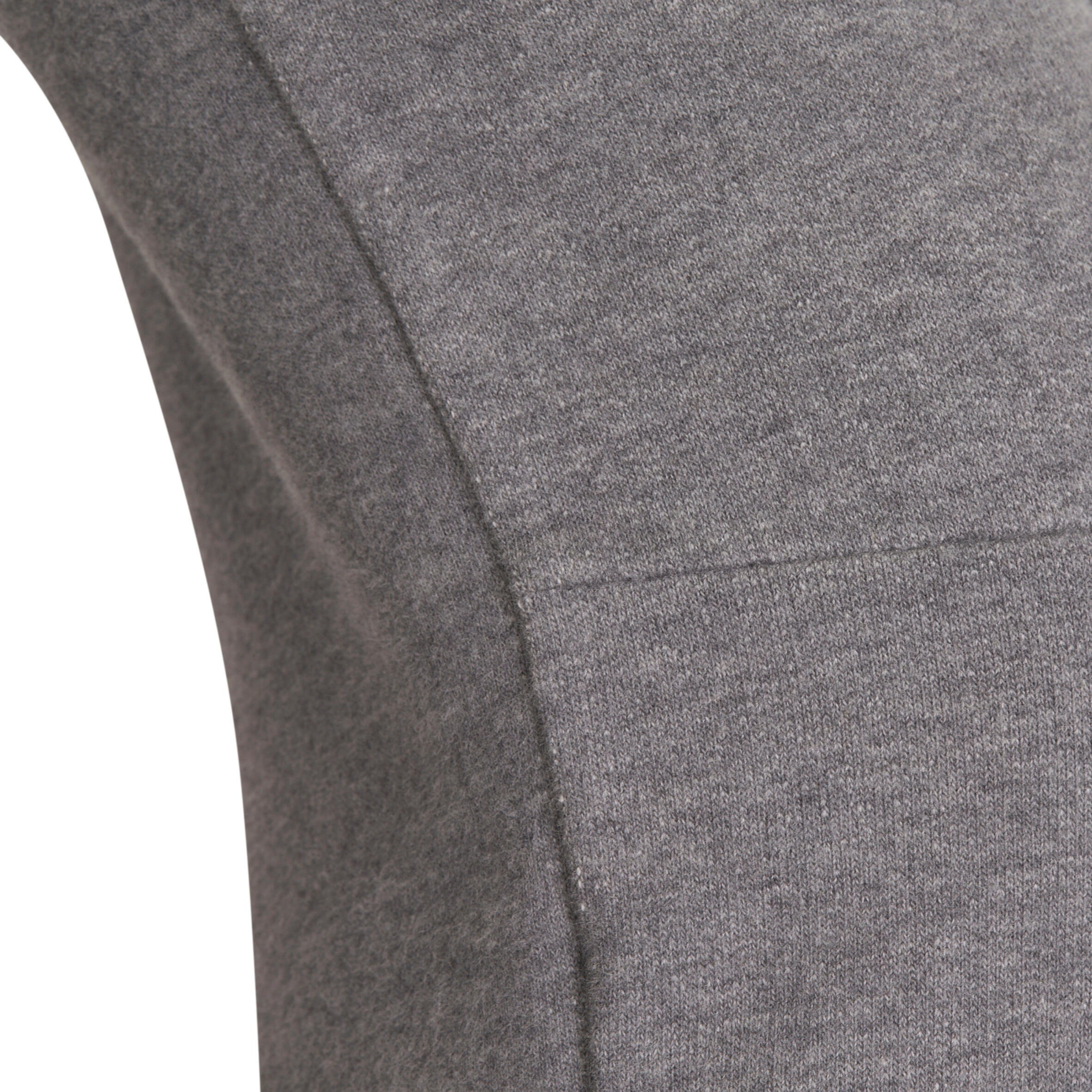 500 Women's Slim-Fit Gym & Pilates Bottoms - Mottled Mid-Grey 11/15