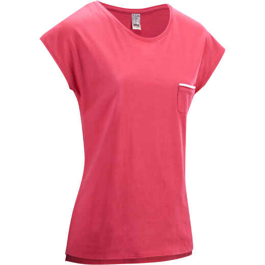 
      T-Shirt mit Tüll Active Fitness Damen schwarz
  