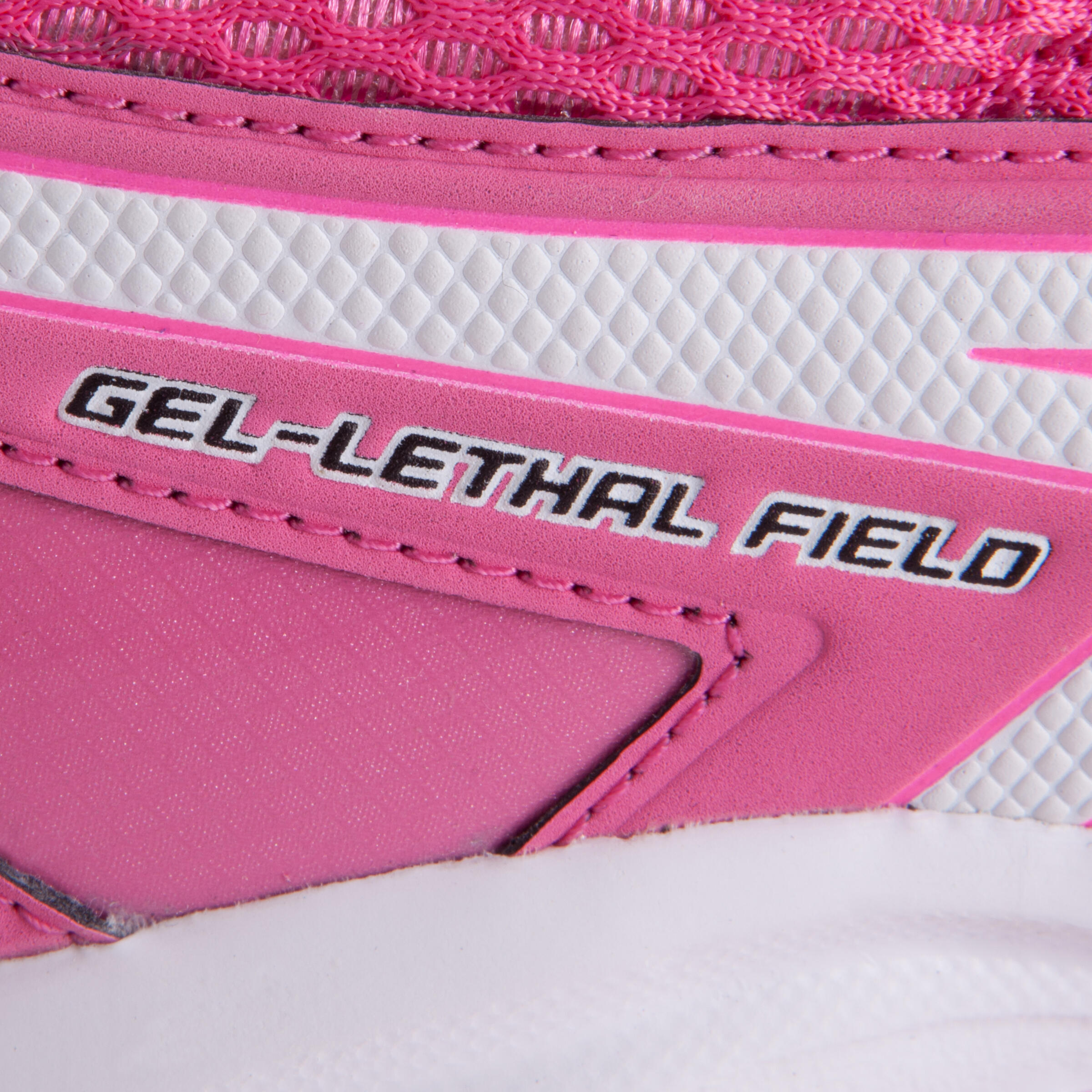 Gel Lethal Kids' Field Hockey Shoes - Pink 14/16