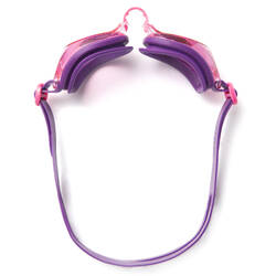 SWIMMING GOGGLES 100 SIZE S AMA - PURPLE PINK