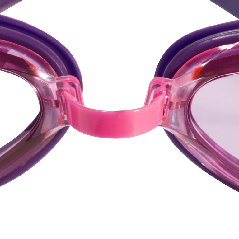 SWIMMING GOGGLES 100 SIZE S AMA - PURPLE PINK